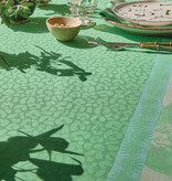Le Jacquard Français tafellinnen Sinharâja green, 100% katoen
