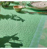 Le Jacquard Français tafellinnen Sinharâja green, 100% katoen