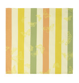 Le Jacquard Français gecoat tafellinnen Bal des papillons yellow, 100% katoen
