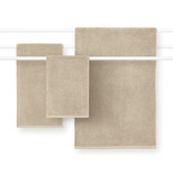 Schlossberg handdoekenlijn Coshmere sand GOTS, biologisch katoen