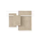 Schlossberg handdoekenlijn Coshmere sand GOTS, biologisch katoen