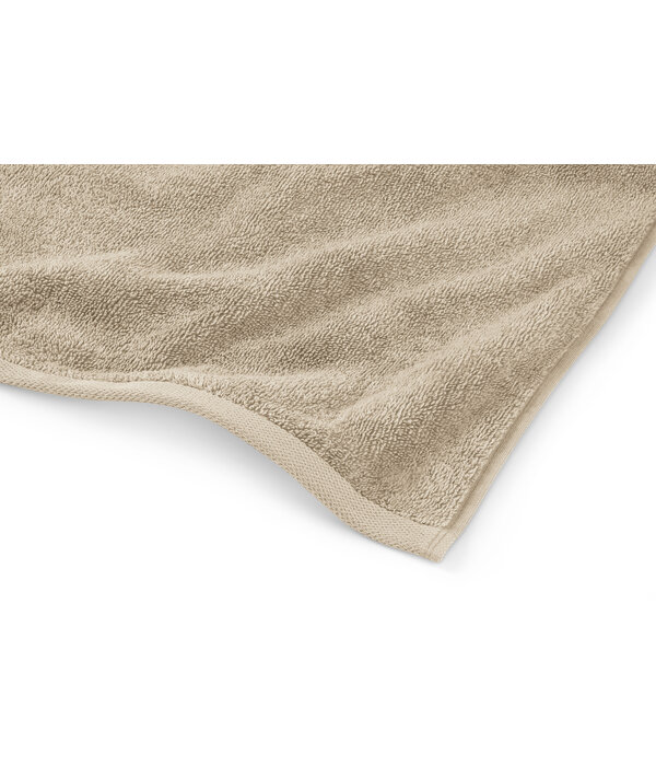 Schlossberg handdoekenlijn Coshmere sand GOTS, biologisch katoen