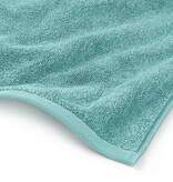 Schlossberg handdoekenlijn Coshmere turquoise GOTS, biologisch katoen, vanaf