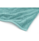 Schlossberg handdoekenlijn Coshmere turquoise GOTS, biologisch katoen, vanaf