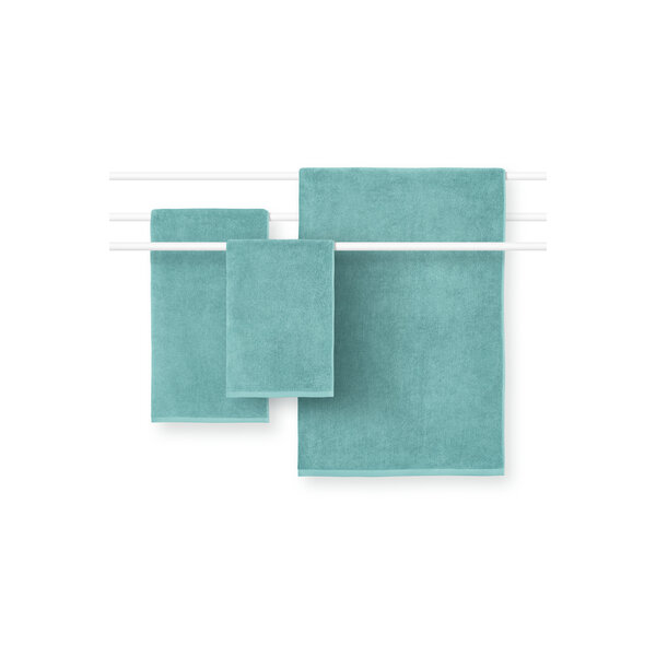 handdoekenlijn Coshmere turquoise GOTS, biologisch katoen, vanaf