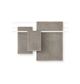 Schlossberg handdoekenlijn Coshmere souris GOTS, biologisch katoen, vanaf