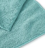 Schlossberg badmattenlijn Coshmere turquoise GOTS biologisch katoen, vanaf