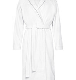 Schlossberg Coshmere wit (blanc) badjas  GOTS, biologisch katoen