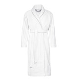 Schlossberg Coshmere wit (blanc) badjas  GOTS, biologisch katoen