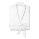 Coshmere wit (blanc) badjas  GOTS, biologisch katoen