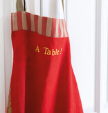 Le Jacquard Français keukenschort Gipsy rubis red