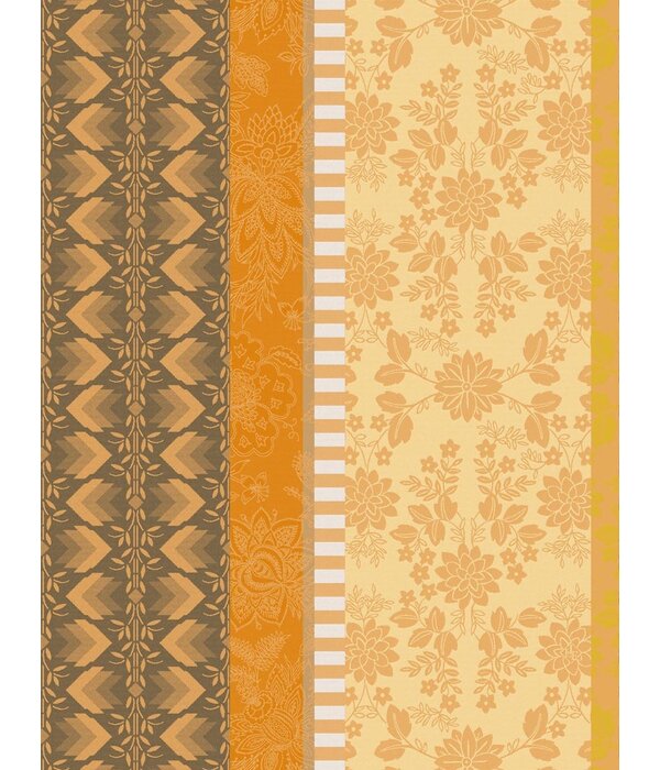 Le Jacquard Français theedoek Gipsy desert yellow