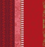 Le Jacquard Français theedoek Gipsy rubis red