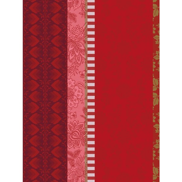 theedoek Gipsy rubis red