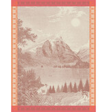 Le Jacquard Français theedoek Altitude chamois pink