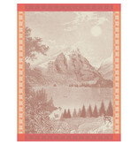 Le Jacquard Français theedoek Altitude chamois pink