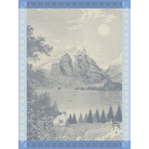 theedoek Altitude gentiane blue