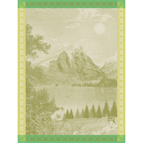 theedoek Altitude sapin green