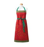 Le Jacquard Français keukenschort Féerie red