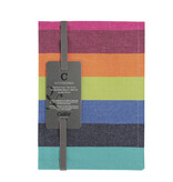 Cawö theedoek katoen Cuisine Lifestyle Blockstreifen 7058 multicolor donker (84), 50x70 cm