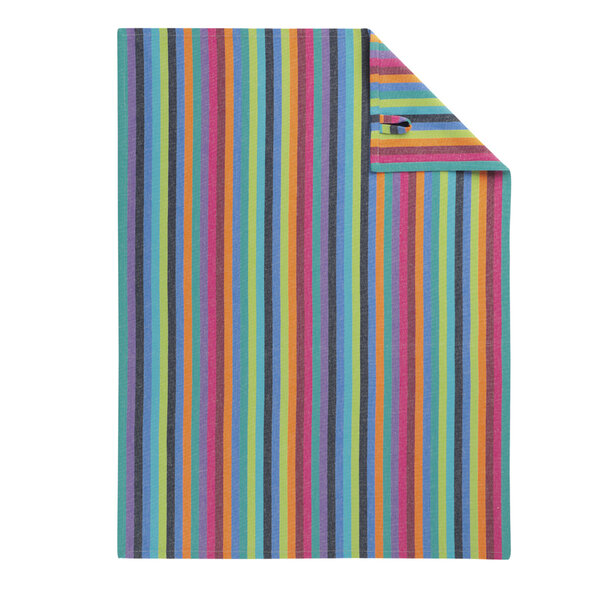 theedoek katoen Cuisine Lifestyle Streifen 7048 multicolor donker (84), 50x70 cm