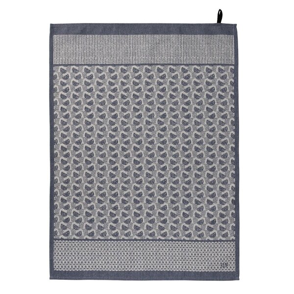 theedoek Empreintes blue cobalt