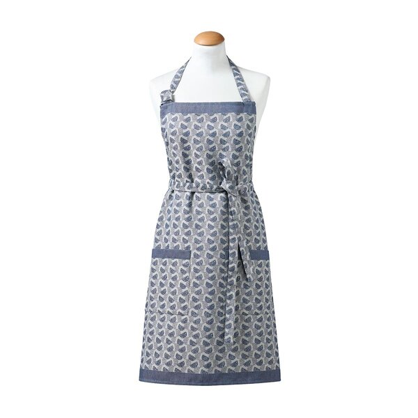 keukenschort Empreintes blue