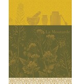 Le Jacquard Français theedoek Moutarde en Fleurs yellow