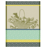 Le Jacquard Français theedoek Potager d'hiver green