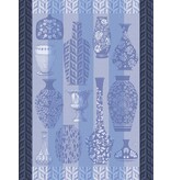 Le Jacquard Français theedoek Poteries blue