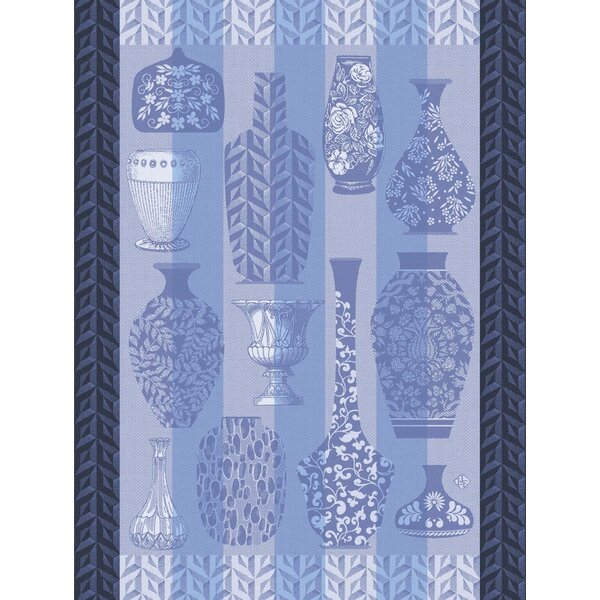 theedoek Poteries blue
