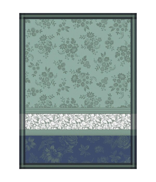 Le Jacquard Français theedoek Romance green