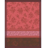 Le Jacquard Français theedoek Romance red