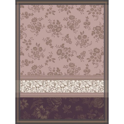 Le Jacquard Français theedoek Romance pink