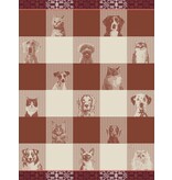 Le Jacquard Français theedoek Truffes brown