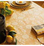 Le Jacquard Français tafellinnen Gipsy desert yellow