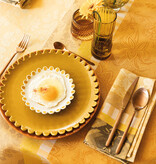 Le Jacquard Français tafellinnen Gipsy desert yellow