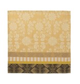 Le Jacquard Français gecoat tafellinnen Gipsy desert yellow