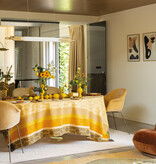 Le Jacquard Français gecoat tafellinnen Gipsy desert yellow