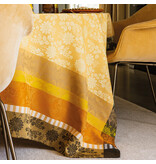 Le Jacquard Français gecoat tafellinnen Gipsy desert yellow