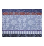 Le Jacquard Français gecoat tafellinnen Gipsy azur blue