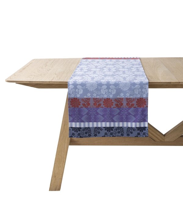 Le Jacquard Français tafellinnen Gipsy azur blue