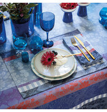 Le Jacquard Français tafellinnen Gipsy azur blue