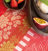 Le Jacquard Français tafellinnen Gipsy rubis red