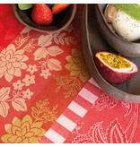 Le Jacquard Français tafellinnen Gipsy rubis red