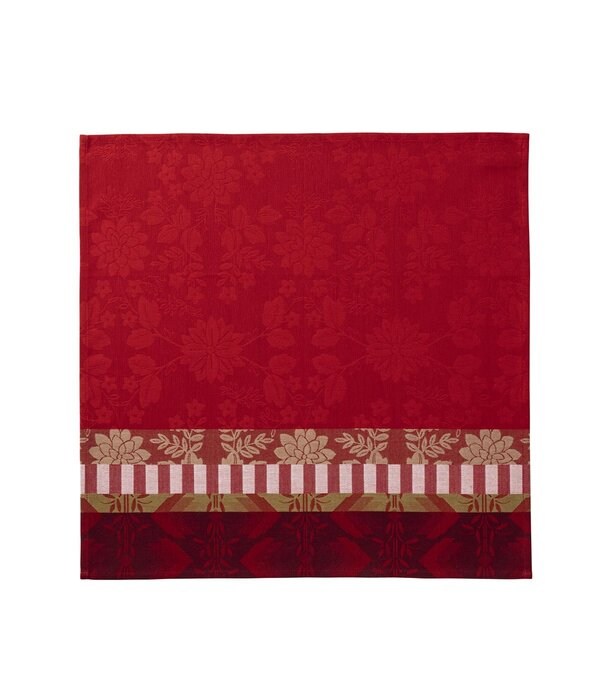Le Jacquard Français tafellinnen Gipsy rubis red