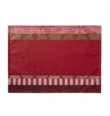 Le Jacquard Français tafellinnen Gipsy rubis red