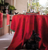 Le Jacquard Français Tafellinnen Féerie sucre d'orge red