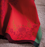 Le Jacquard Français Tafellinnen Féerie sucre d'orge red