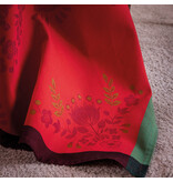 Le Jacquard Français Tafellinnen Féerie sucre d'orge red